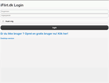 Tablet Screenshot of iflirt.dk
